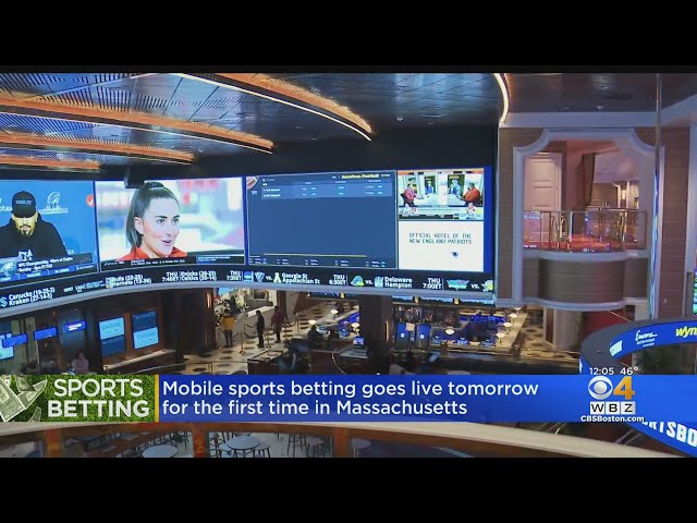 Mobile sports betting goes live Friday in Massachusetts for first time