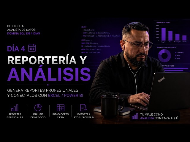 DAY 4 | SQL for Reporting and Power BI | Connect SQL Server with Excel and Dashboards