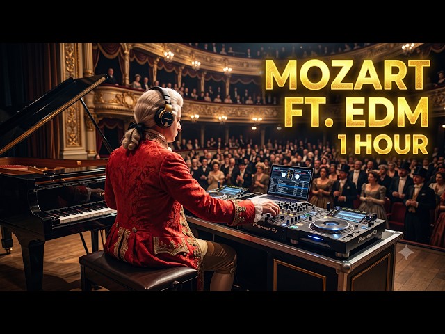 1 Hour Mozart EDM Remix | Epic Classical Symphony Mix