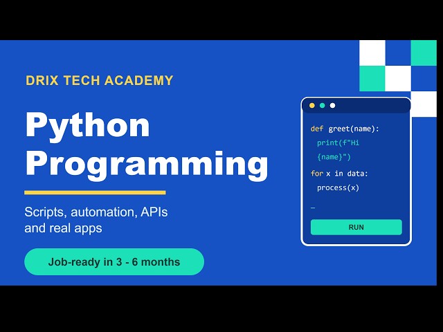 Python Programming Roadmap 2026: Zero to Job-Ready