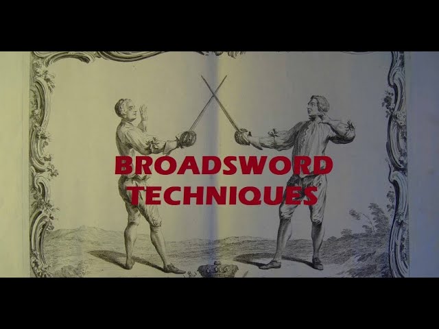 Basket Hilt Broadsword Techniques