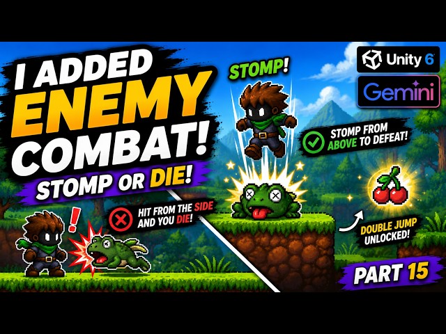 Stomp the Enemy or Die Trying | Unity Game Dev