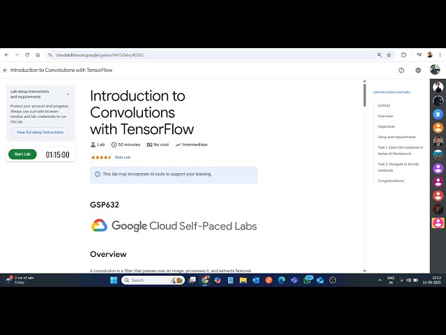 [NEW 2025] Introduction to Convolutions with TensorFlow || Easy Lab Solution || Google Arcade 2025