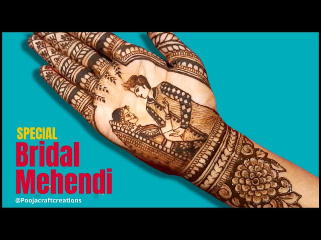 Bridal Mehndi - Easy Dulhan Mehndi Designs | Full Hand Mehndi Design | Simple Wedding Mehndi Designs