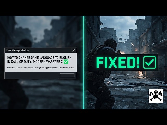 How to Change Game Language To English In Call Of Duty: Modern Warfare 2 ✅