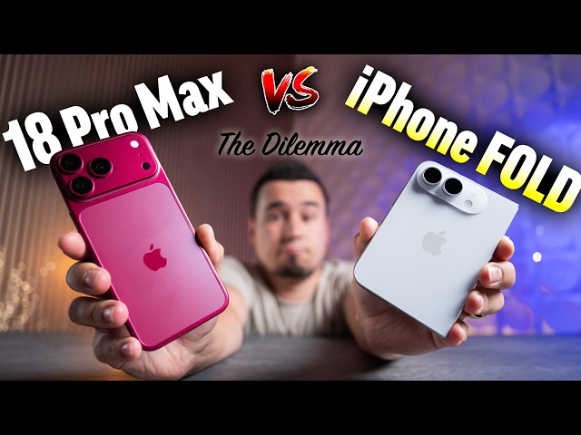 iPhone 18 Pro Max vs iPhone Fold LEAKS!