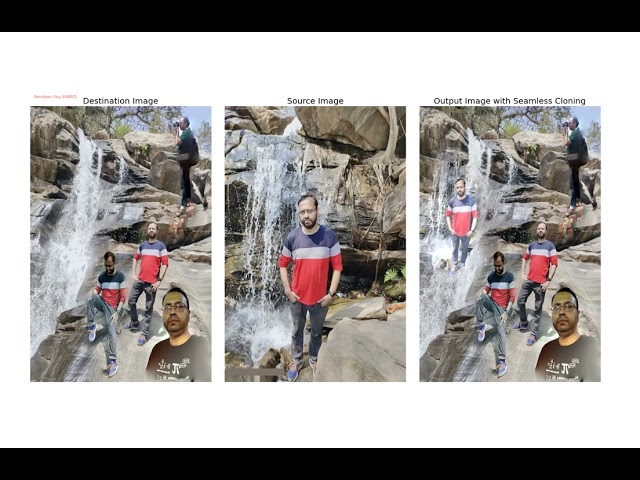 Image Editing | iterative seamless cloning | python
