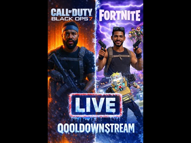 Grinding Guns & Catching Dubs in Black Ops 7 + Fortnite Solos | Qooldown Stream 🎮