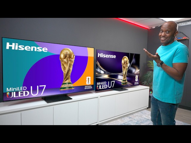 Hisense U7QG vs U7SG With Matte Screen | Real World Picture Quality Comparison