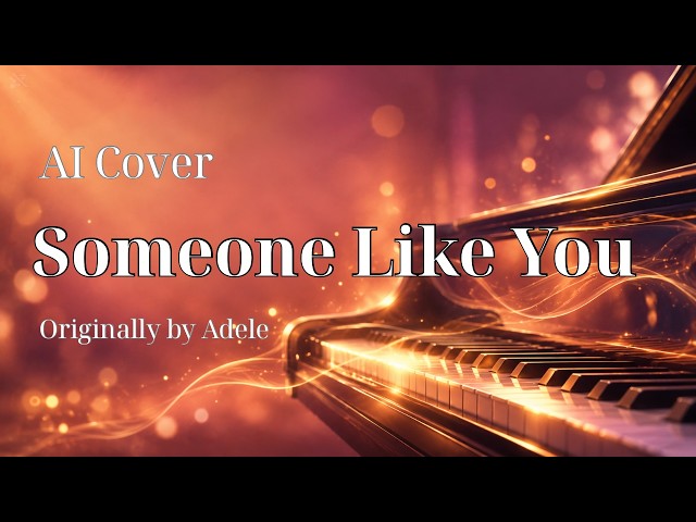 Someone Like You (AI Cover) - Adele | Synth Singer Studio