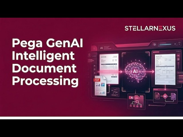 Pega GenAI Intelligent Document Processing in ESG Application