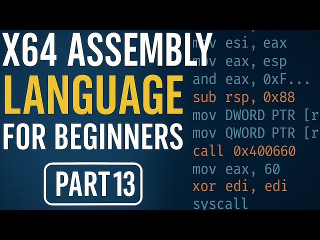 Assembly Language Generated By C With The Stack Full Tutorial | Assembly Beginner Lecture 12