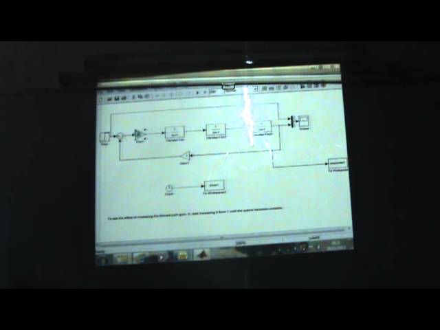 PID Controllers, Part IV: Proportional control can make a system unstable, 28/11/2013