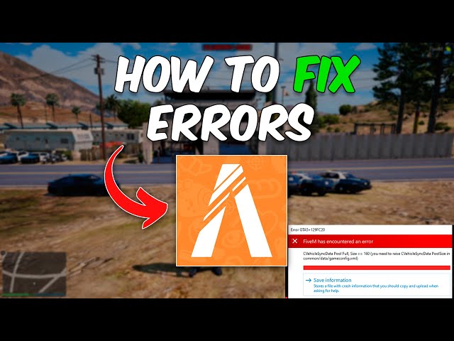 FiveM - How To FIX FiveM ERRORS And CRASHES (2026)
