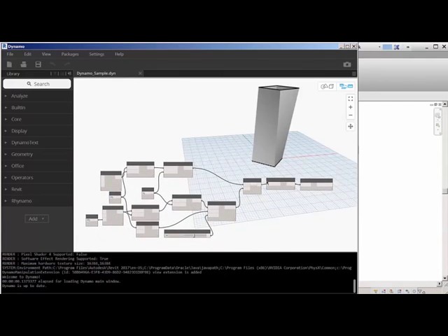 Autodesk Revit Features Dynamo Graphical Programming Interface