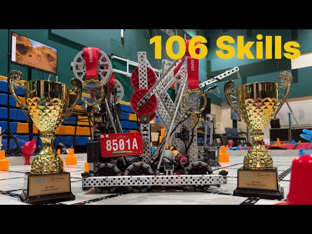 8501A Bullet | VEX Robotics V5RC | Override IDE World Record Skills