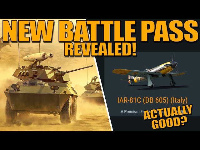 NEXT BATTLE PASS VEHICLES REVEALED! Season 24! FINALLY an interesting BP? - War Thunder