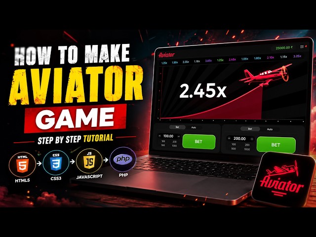 How to Make Aviator Game From Scratch | Complete Game Development Tutorial