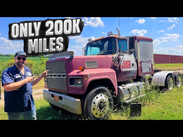 Will It Start? Rare Ford Semi Sitting for 10 YEARS!