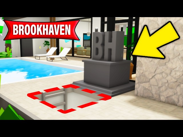 THE SECRETS OF MODERN HOUSES ON BROOKHAVEN ROBLOX