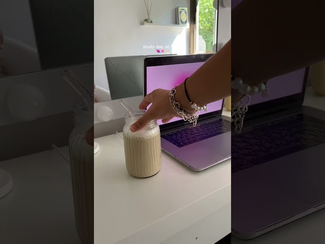 Study Day at Home 💘| Calm Productivity + Cozy Routine | Aesthetic Study Vlog