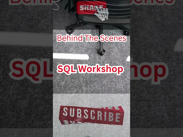 SQL for beginners – Behind the Scenes! 🗄️⚡ Query Like a Pro!