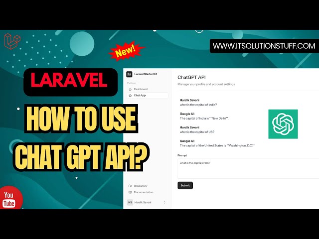 How to use ChatGPT API in Laravel?