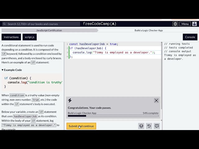 Tự học JS - Làm bài tập trên freeCodeCamp