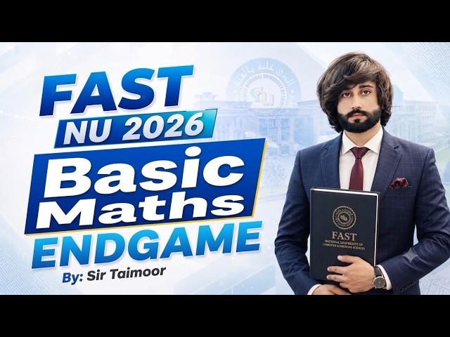 FAST 2026 Basic Math Paper I FAST Basic Math Past Papers I FAST 2026 Basic Math EndGame I FAST 2026