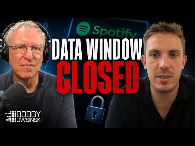 Why New Platforms Can No Longer Access Spotify's Artist Data ft. Oskar Eichler