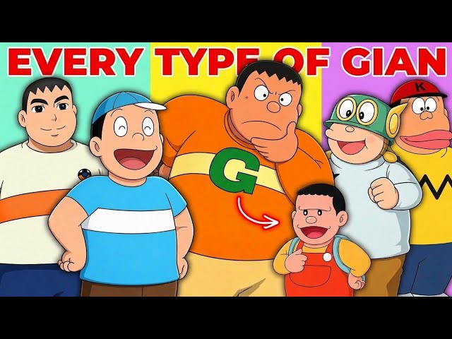 Ranking All Gian Version Ever | Gian Vs Butagorira Vs Payan Who Is Best | Anime Spirit