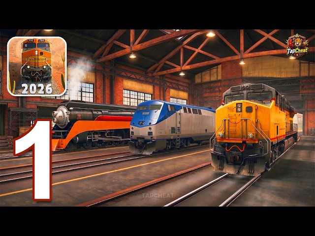 Train Station 3: Rail Games 3D - Gameplay Walkthrough Part 1 - Tutorial (Android, iOS)