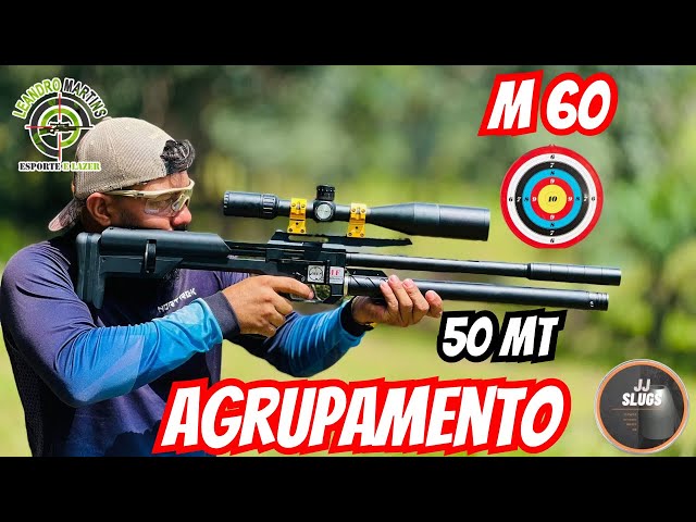 ARTEMIS M60, 50-METER GROUPING TEST