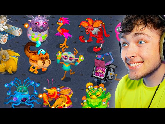 MYTHICAL ISLAND FULL PLAYTHROUGH IN MY SINGING MONSTERS!