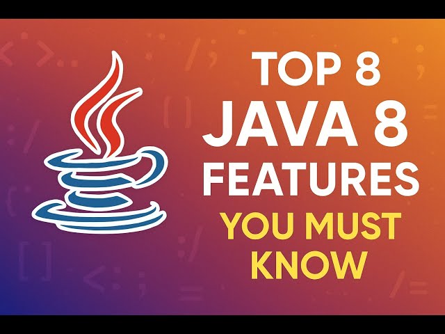 Top 8 Java 8 Features You Must Know in 2025! | Boost Your Java Skills