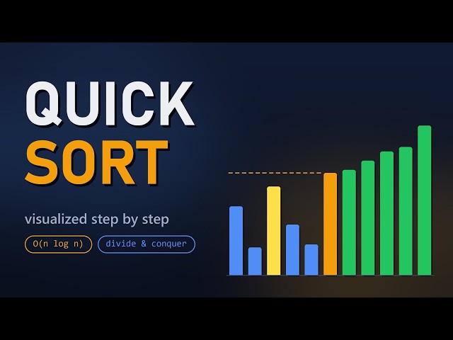 Quick Sort Explained⚡ | DSA | Quick Sort Algorithm