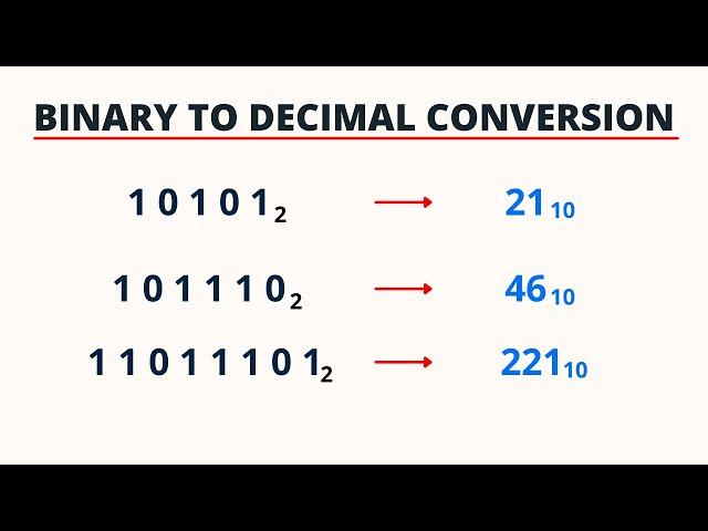 Binary to Decimal Conversion | PingPoint