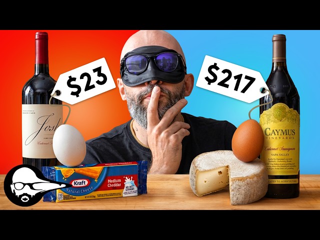 Cheap vs Expensive Foods (Blind Taste Test)