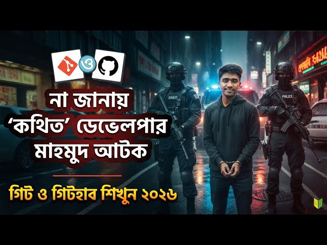 গিট ও গিটহাব শিখুন বাংলায় |  সম্পূর্ণ গাইড | ২০২৬ | Mahmud Rahman | Git & GitHub
