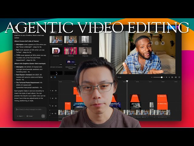 I Let a Fully Autonomous AI Agent Edit 3 Videos (Talking Head, Motion Graphics, B-Roll… Everything).