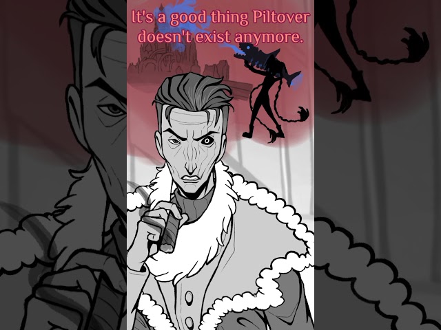 The Santa of Zaun ranting about Piltover. As usual. #jinx #arcane #leagueoflegends #silco #meme