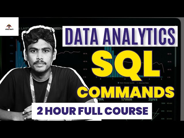SQL for Data Analytics | All SQL Commands Explained in 2 Hours (Full Course)