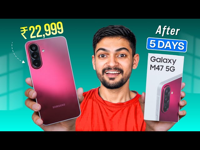 Samsung Galaxy M47 5G⚡️| Best Smartphone under ₹25000 ? 🤯