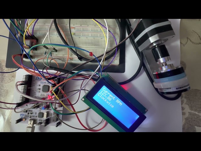 Using encoder to measure RPM in STM32F4