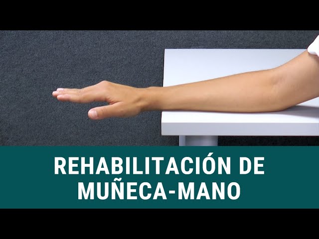 Wrist-hand rehabilitation exercises - General Hospital of Valencia