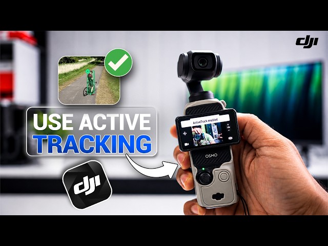 DJI Osmo Pocket 3 Active Tracking Tutorial - Lock On Like a Pro