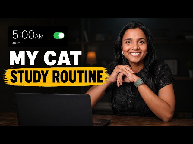 My Honest CAT Prep Study Routine While Working a Full-Time Job