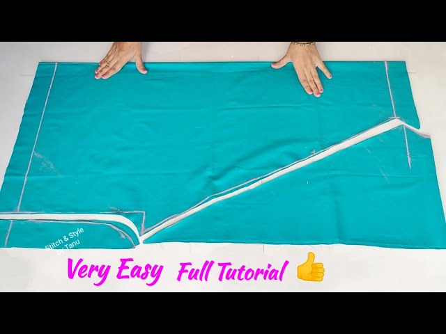 Simple Salwar Cutting and stitching | Very Easy Salwar cutting and stitching