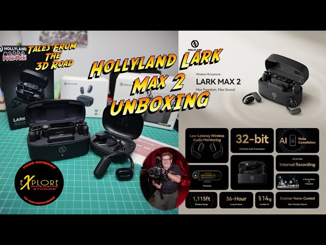 Hollyland Max 2 Unboxing in Immersive 3D