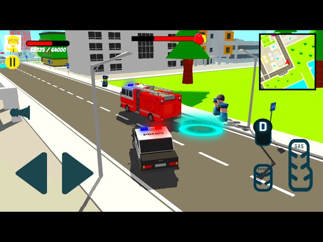 City Patrol Police Car Game Rescue Vehicles | City Driver : Open World Gameplay Video #game #gaming